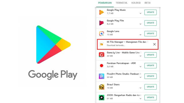 Cara Mengatasi Download Tertunda Di Play Store Xiaomi