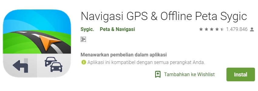 Aplikasi GPS Penunjuk Jalan Terbaik