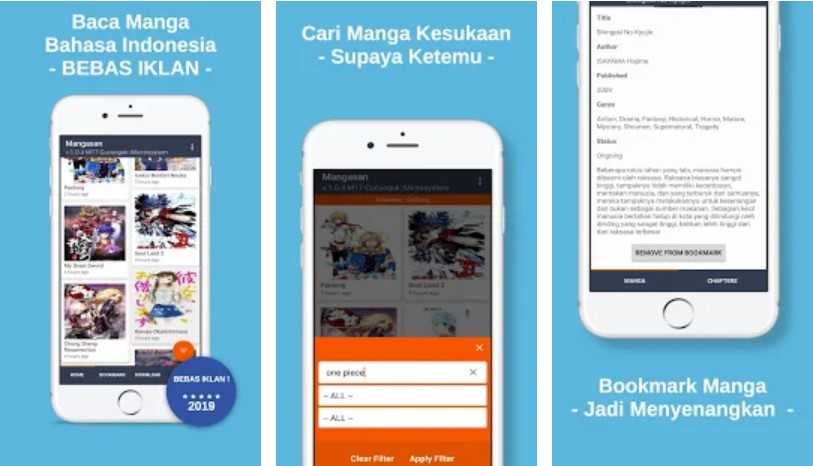 Aplikasi Android Baca Manga Bahasa Indonesia