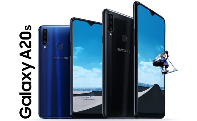 Smartphone RAM 4 GB Harga 2 Jutaan - Samsung Galaxy A20s