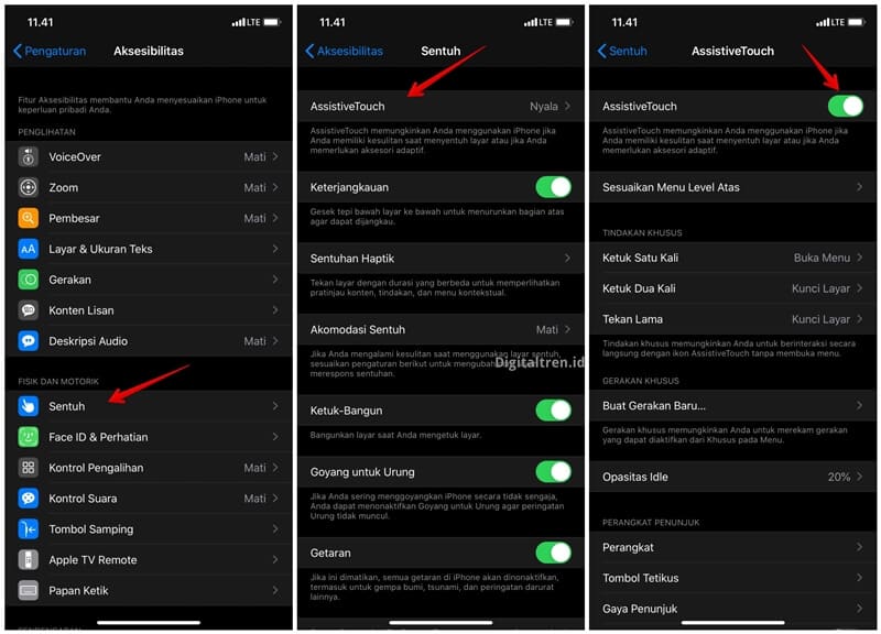 Cara Mengaktifkan AssistiveTouch Di IPhone 11 Series