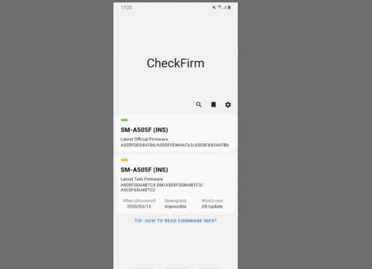 samsung galaxy a50 update android 10