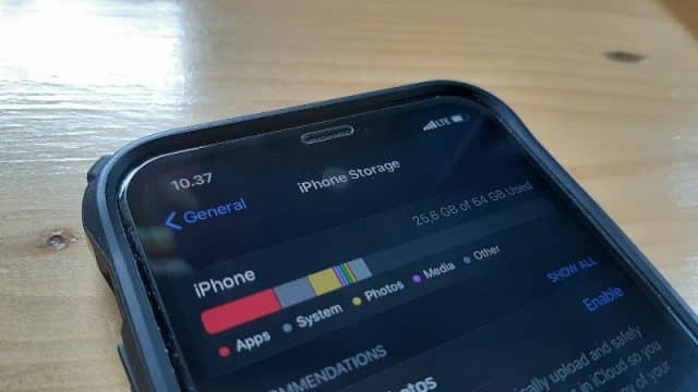 Cara Melihat Sisa Memori Di Iphone Ios 13