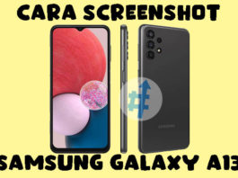Cara Screenshot Samsung Galaxy A13